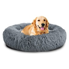 Mirkoo Dog Beds Calming Donut Pet Bed Large Medium Small Dogs (L/XL/XXL/XXXL)