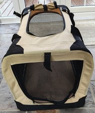 MEDIUM  FABRIC PET CARRIER CRATE KITTEN PUPPY DOG CAT PORTABLE TRAVEL