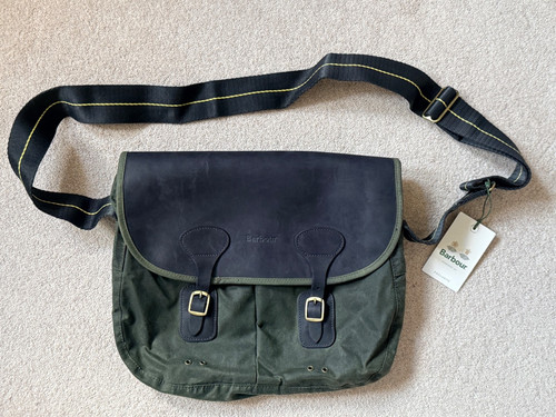 Barbour tarras bag dark olive - bag,