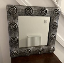 Rustic Handcrafted Mirror with