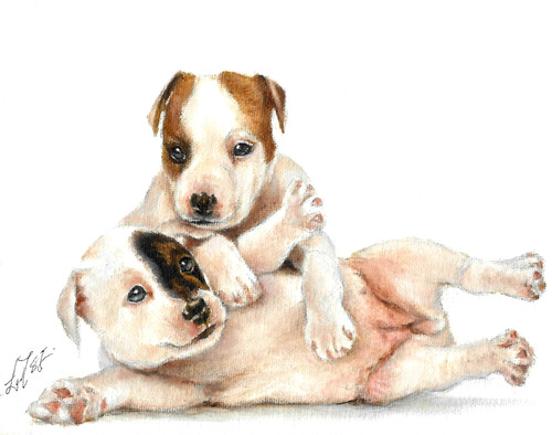 Original oil portrait - original,