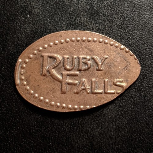 Ruby falls logo press - falls, coin