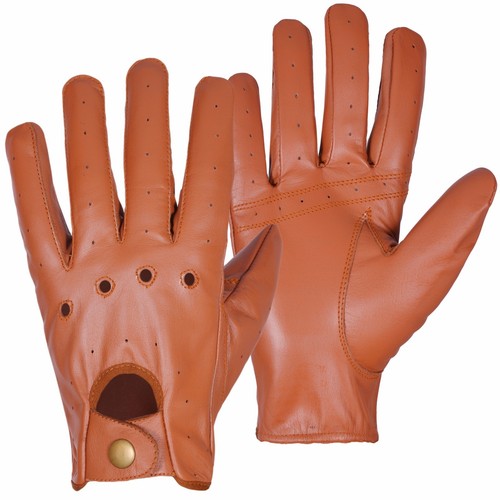 Premium leather driving - leather, gloves