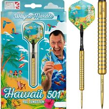 Legend Wayne Mardle Darts | Steel Tip | Hawaii 501 | Gold | Multiple Weights.