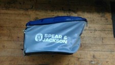 SPEAR & JACKSON S1232ER 1200W Lawnmower 32cm GRASS Collection Box Bag USED