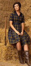 NEW Lindy Bop Bletchley Navy &