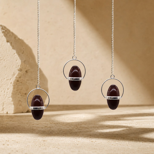 Shiva lingam ring pendulum - lingam,