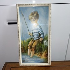 Vintage Framed Dallas Simpson