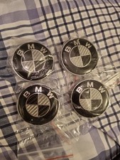 BMW Badges Carbon 2x 82mm+4x