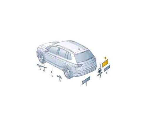 Volkswagen tiguan rear - volkswagen,