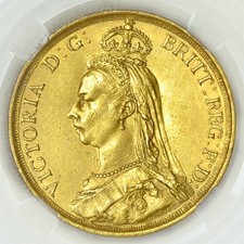 QUEEN VICTORIA 1887 £2 GOLD