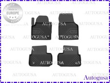 NEW LHD FULL SET BLACK RUBBER FLOOR MATS FOR LAND ROVER DISCOVERY SPORT 2014-