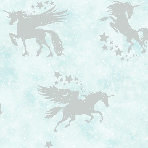 Kids girls wallpaper unicorn - girls,