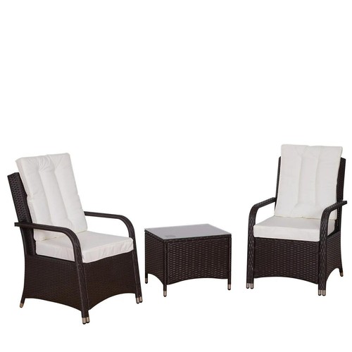 Pieces rattan bistro set - rattan,
