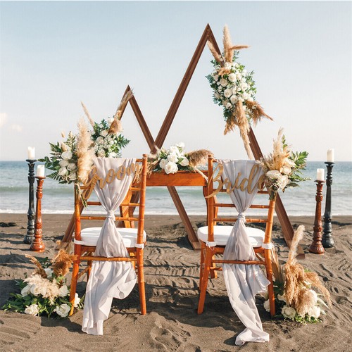 Large small wooden wedding - 2x,