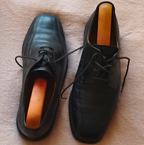 Barker men black leather - barker,