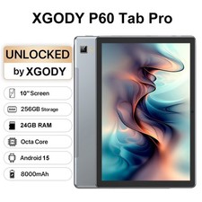 10Inch Android15. Tablet PC 24G RAM 256GB ROM Dual SIM 13+8MP 5G WiFi 8000mAh UK