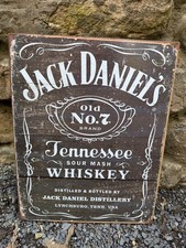 Jack Daniels Woodcut Weathered