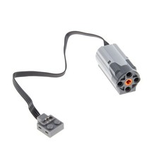 1x Lego Technic Motor 9V Grey Power M Working 6x4x3 Tested 4506083 58120c01