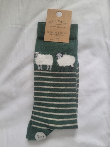 Fat face mens sheep socks - fat,