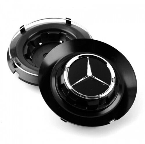 146mm matt black centre cap - 146mm,