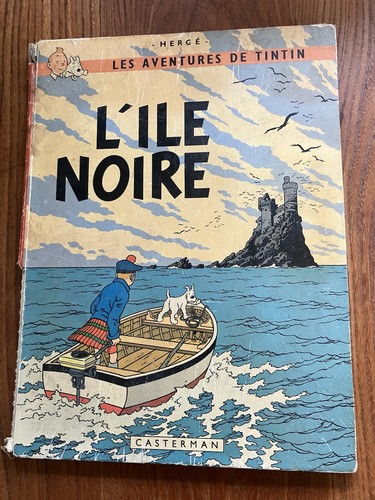 Isle noir tintin - noir, 1st