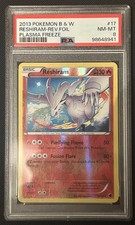 Pokémon TCG Reshiram Plasma Freeze 17/116 Reverse Holo Holo Rare PSA 8