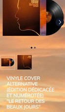 Vanessa Paradis SIGNED Retour Des Beaux Jours AUTOGRAPHED Vinyl LP #/400 Presale