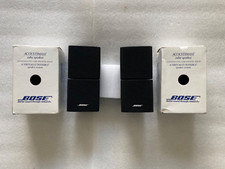 2 x Bose Acoustimass Lifestyle Surround Sound Home Cinema Double Cube Speakers