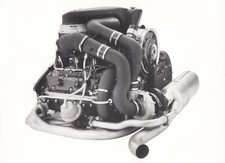 FIRST PORSCHE 911 TURBO ENGINE 1975 930 ORIGINAL PERIOD PHOTO FOTO