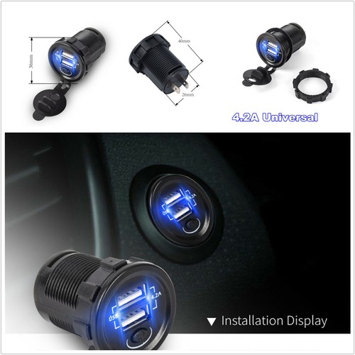 Dual usb port 24v input - usb,