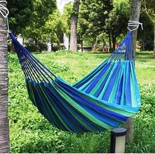 Premium Garden Hammock Portable Carry Bag Outdoor Camping Hanging Travel Swing