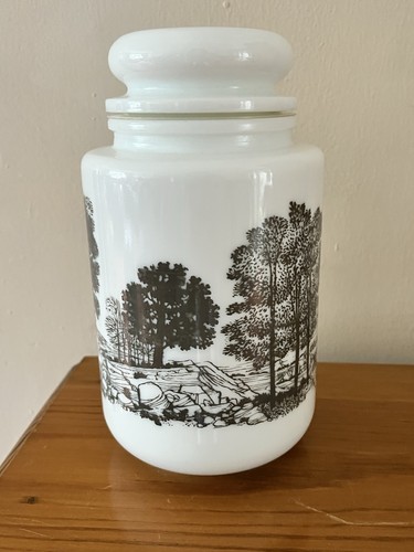 Vintage opaline milk glass - vintage,