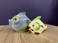 Two Fish Figurines Largest