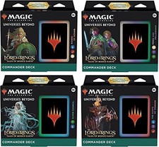 Magic The Gathering MTG - Lord of the Rings Tales of Middle-Earth Commander Deck