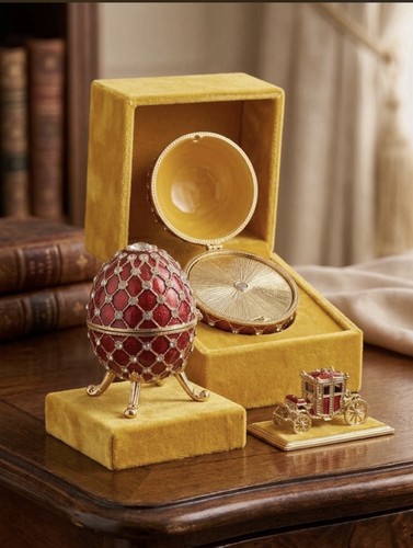 Vintage style red enamel - style,
