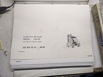 Linde fork lift truck - truck, 60