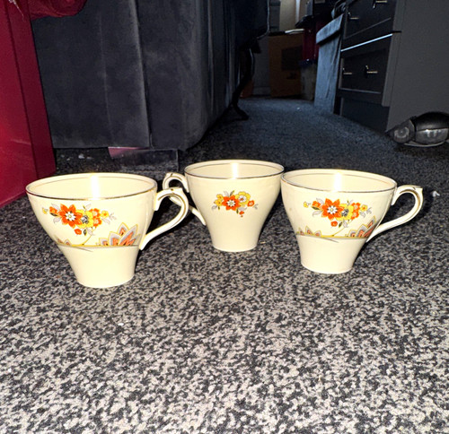 Set vintage retro ceramic - vintage/retro,