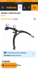 Bones 2 Bike Rack Black Saris Very good 