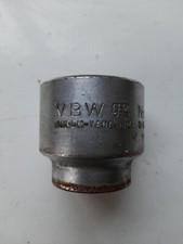 VINTAGE VBW GERMANY 32mm No.652  1/2" Drive SOCKET MECHANICS TOOLS GERMAN