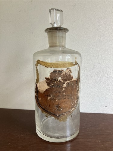 Antique glass apothecary - antique,