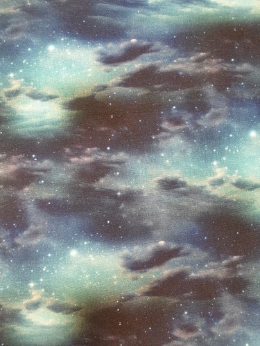 Night sky fabric - sky,