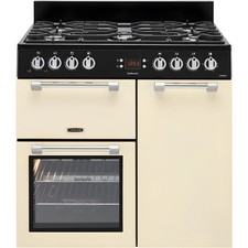 Leisure CK90G232C Cookmaster - Cream 90cm Gas Range Cooker with Electric Fan