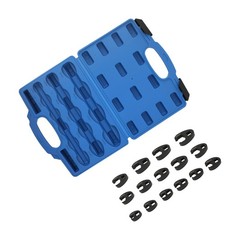 15X Metric Crowfoot Wrench Set