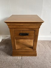 Solid wood small side table