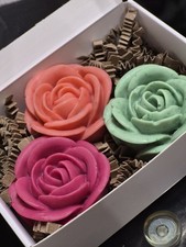 Handmade rose shaped - rose-shaped, soap