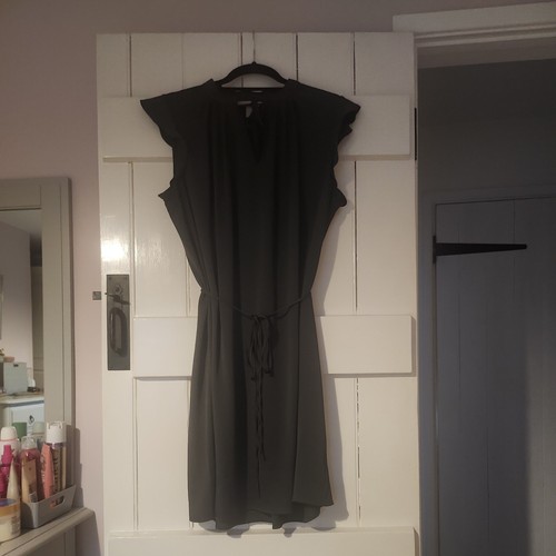 Forest green dress - s,