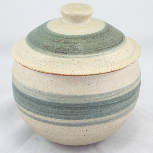 Vintage studio pottery lidded - vintage,