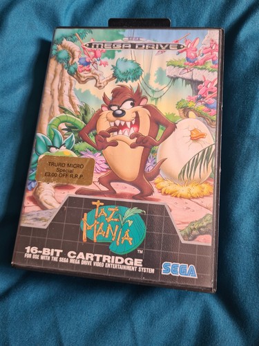 Sega mega drive - game, taz-mania