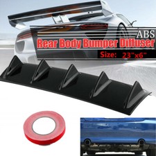 23'' x6'' Black Car Rear